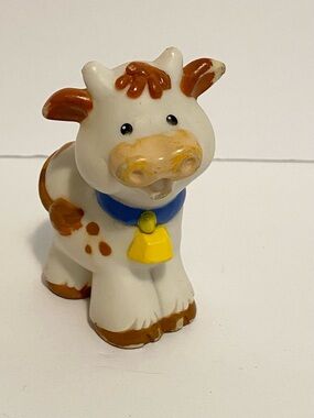 Little People Barn Animals Cow Figure Fisher Price Toy Lot Farm Barn 4/$20 🛑
